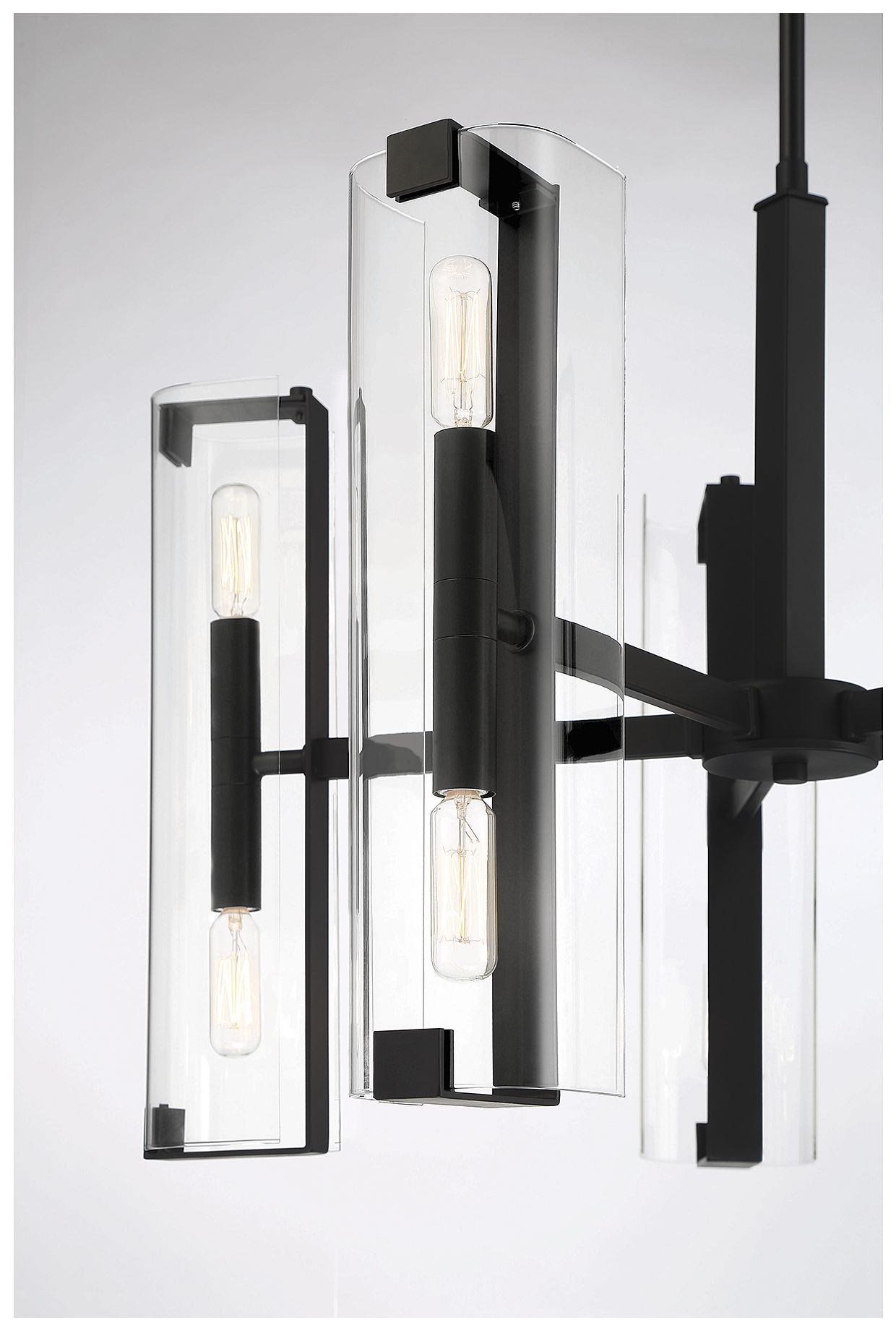 Image 6 Winfield 10-Light Chandelier in Matte Black more views