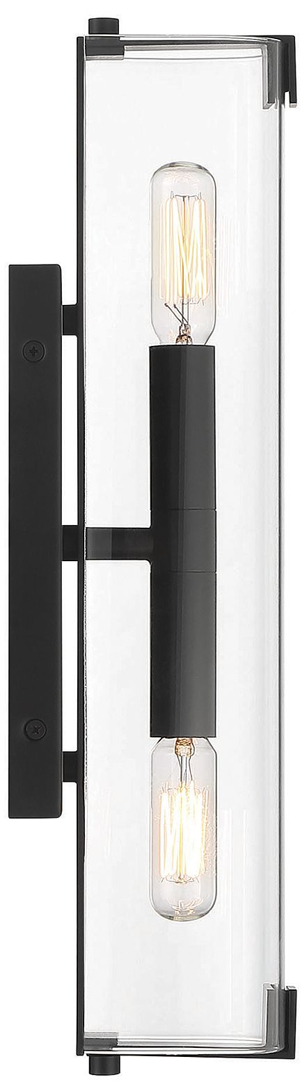Image 5 Winfield 2-Light Wall Sconce in Matte Black more views