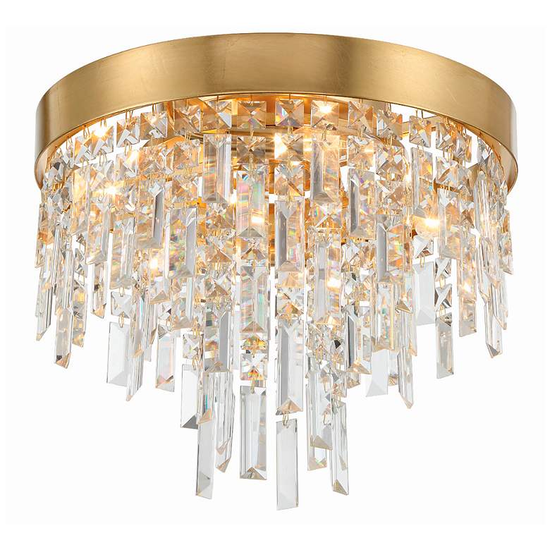 Image 2 Winfield 4 Light Antique Gold Ceiling Mount