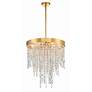Thumbnail3 of Winfield 5 Light Antique Gold Chandelier more views