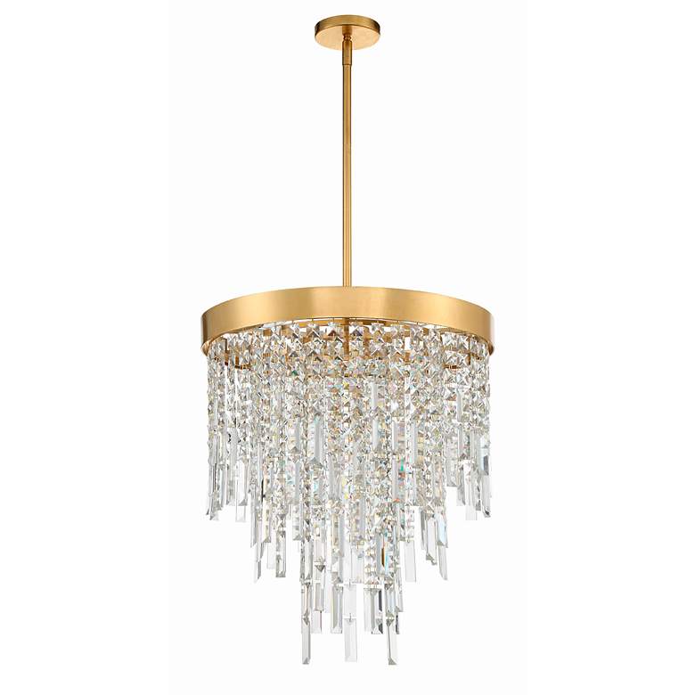 Image 4 Winfield 5 Light Antique Gold Chandelier more views