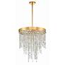 Thumbnail4 of Winfield 5 Light Antique Gold Chandelier more views