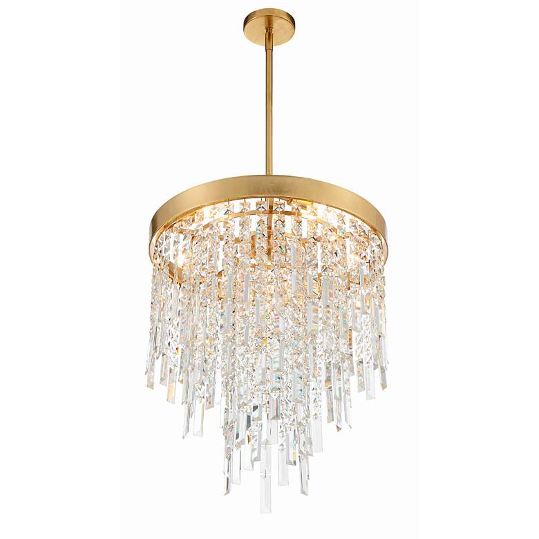 Image 5 Winfield 5 Light Antique Gold Chandelier more views