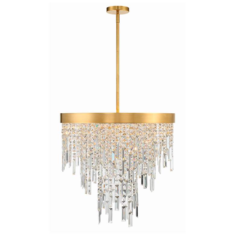 Image 2 Winfield 6 Light Antique Gold Chandelier
