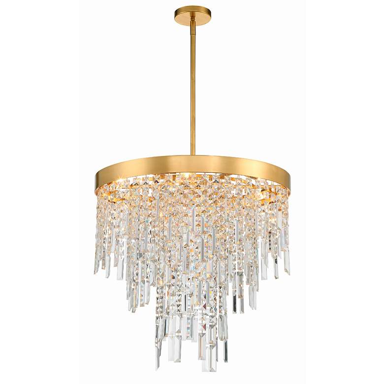 Image 3 Winfield 6 Light Antique Gold Chandelier more views