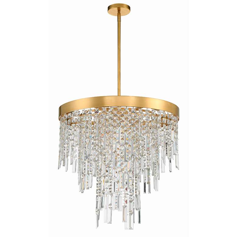 Image 4 Winfield 6 Light Antique Gold Chandelier more views