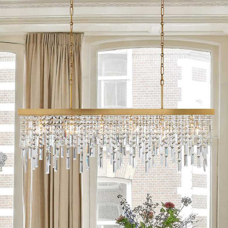 Image 1 Winfield 6 Light Antique Gold Chandelier