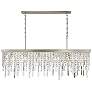 3_Winfield 6 Light Antique Silver Linear Chandelier more views