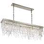 4_Winfield 6 Light Antique Silver Linear Chandelier more views