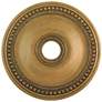 Wingate 24-in x 24-in Antique Gold Leaf Polyurethane Ceiling Medallion