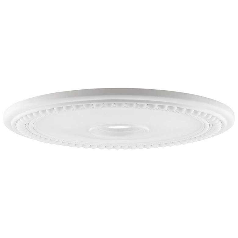 Image 5 Wingate 30" Wide White Round Ceiling Medallion more views