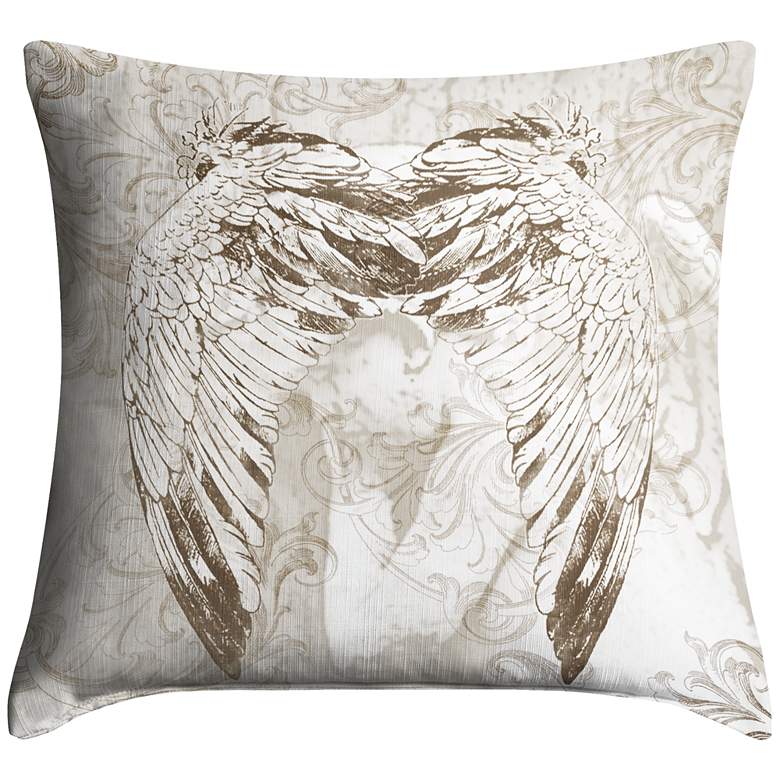 Image 1 Wings 18" Square Throw Pillow