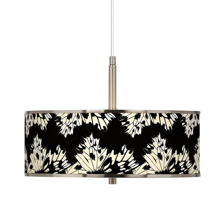 Image 1 Wings Giclee Glow 16" Wide Pendant Light