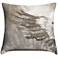 Wings Left 18" Square Throw Pillow