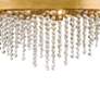 4_Winham 36"W Gold and Crystal Kitchen Island Light Chandelier more views