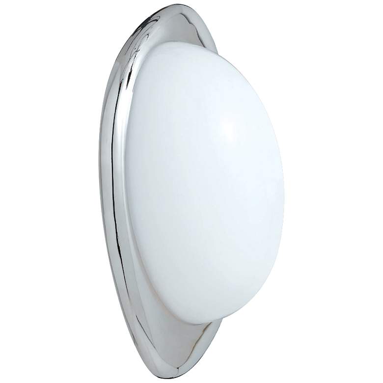 Image 2 Wink 11 3/4 inch High Polished Nickel and Glass Modern Wall Sconce more views