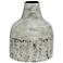 Winnifield - 10" Decorative Floral Cylinder Metal Vase - White Washed