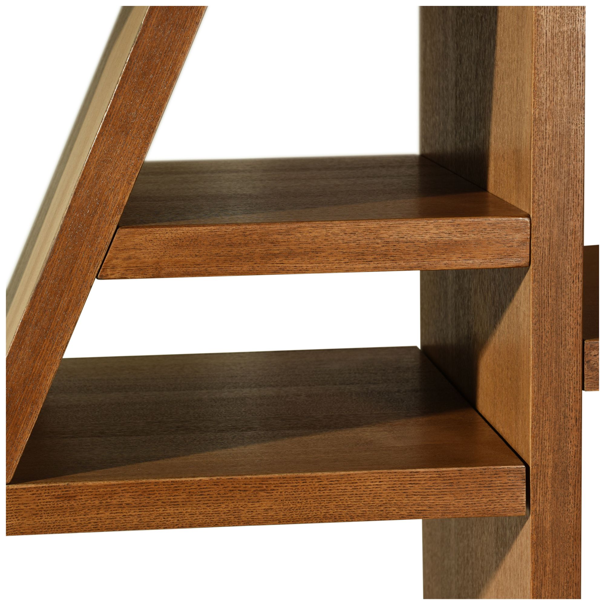 Image 5 Winnona 54 x 72 Amber Woodgrain Bookshelf more views