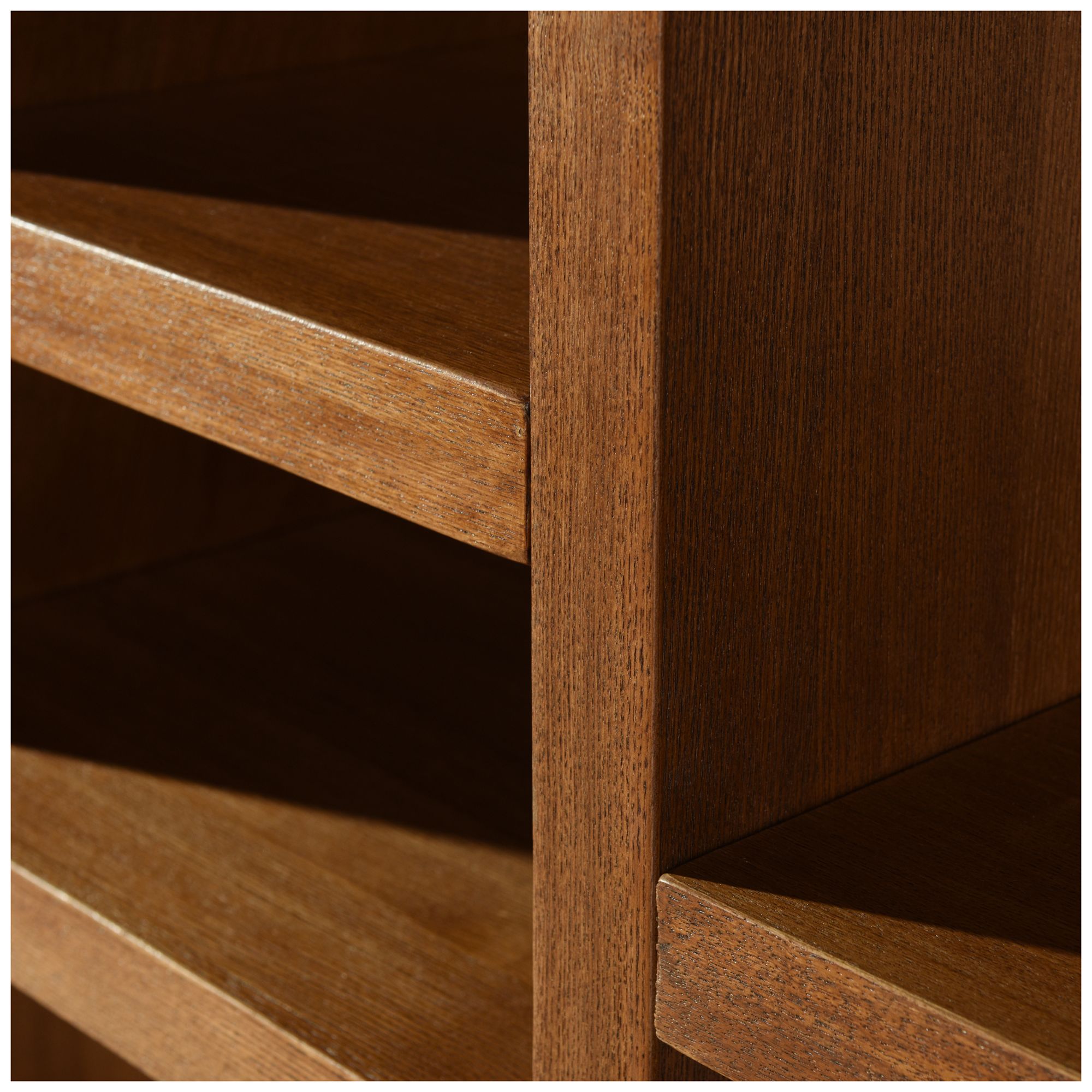 Image 6 Winnona 54 x 72 Amber Woodgrain Bookshelf more views