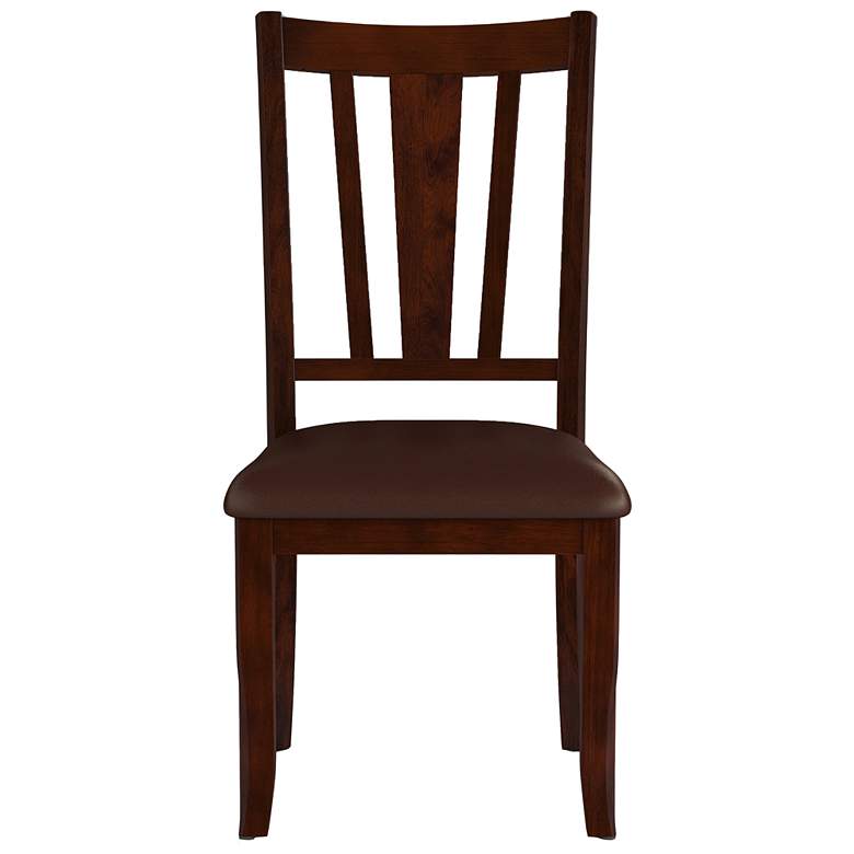Image 3 Winona Espresso Faux Wood Side Chairs Set of 2 more views