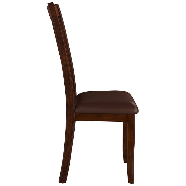 Image 4 Winona Espresso Faux Wood Side Chairs Set of 2 more views