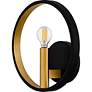 2_Winsland 1-Light Matte Black Wall Sconce more views