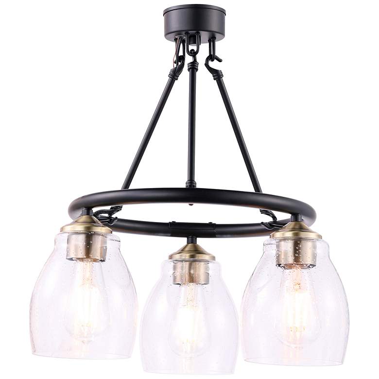 Image 1 WINSLEY - 3 LIGHT CHANDELIER