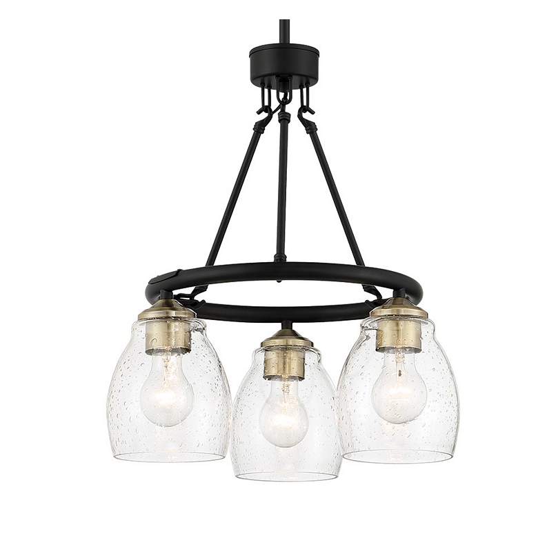 Image 2 WINSLEY - 3 LIGHT CHANDELIER more views