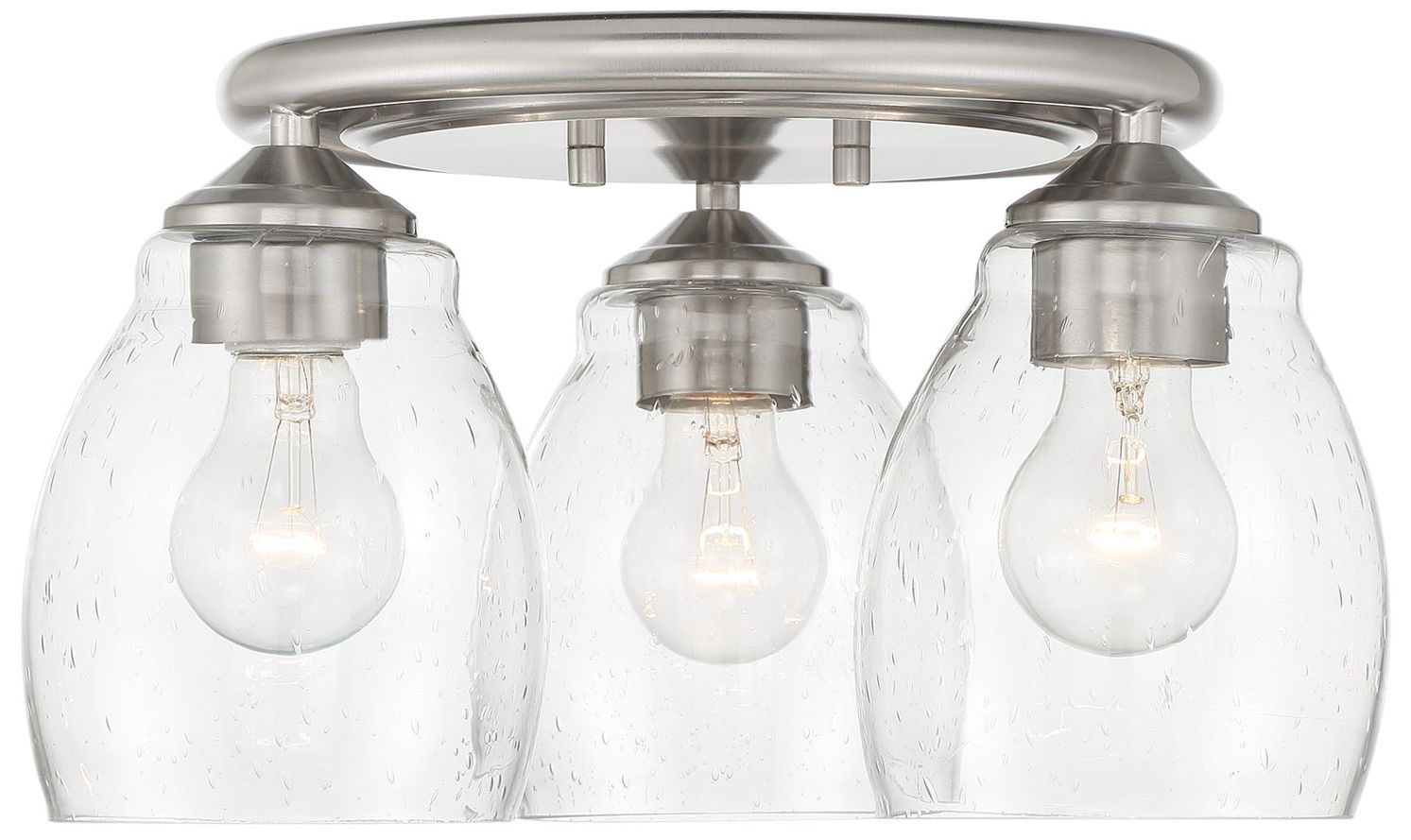 Image 5 WINSLEY - 3 LIGHT SEMI FLUSH more views