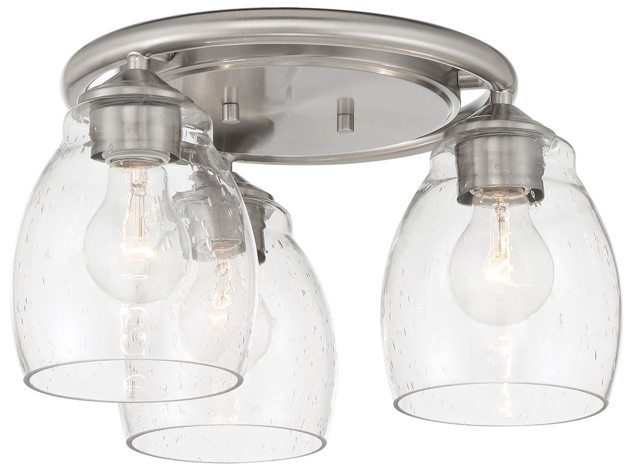 Image 6 WINSLEY - 3 LIGHT SEMI FLUSH more views