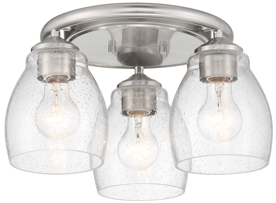 WINSLEY - 3 LIGHT SEMI FLUSH