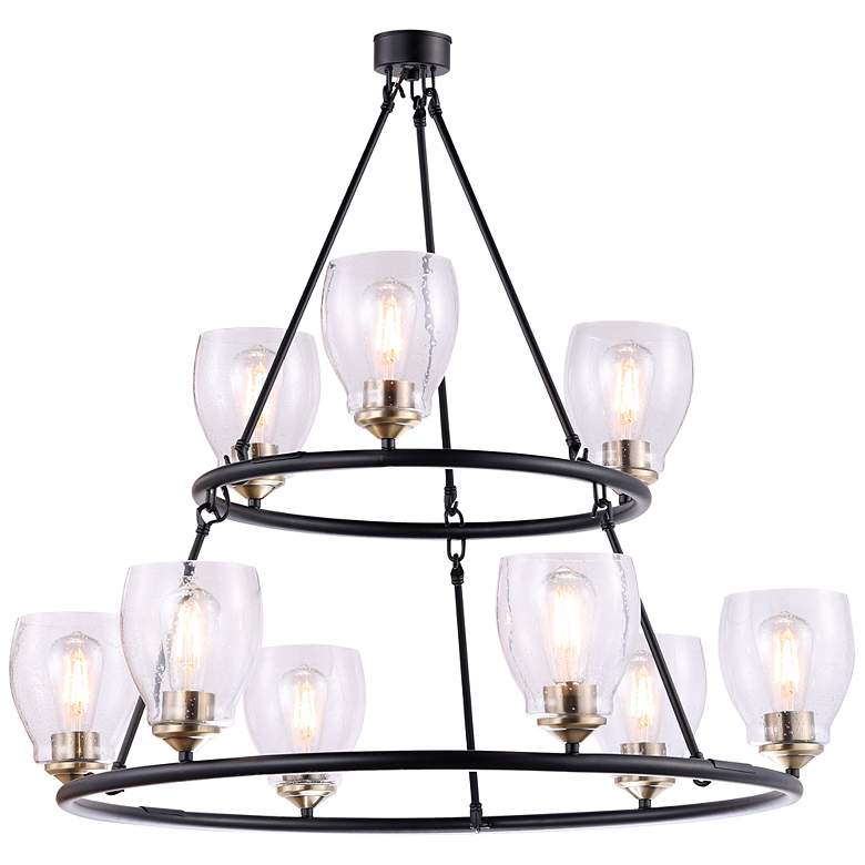 Image 1 WINSLEY - 9 LIGHT CHANDELIER