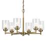 3_Winslow 16.5" 6-Light Chandelier in Natural Brass more views