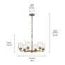7_Winslow 16.5" 6-Light Chandelier in Natural Brass more views