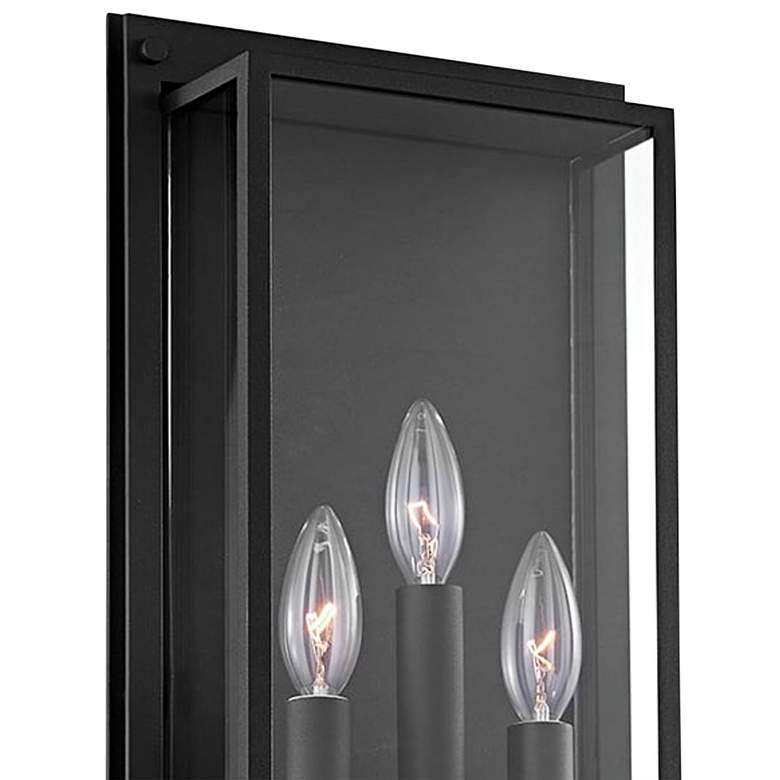Image 3 Winslow 21 1/2" High Textured Black Outdoor Wall Light more views