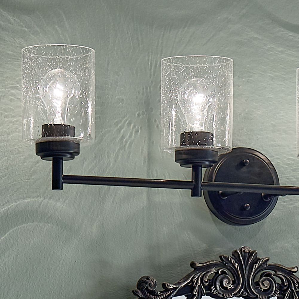 Winslow 30-in 4-Light Black Modern/Contemporary Vanity Light