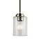 Winslow 4 1/4" Wide Brushed Nickel Seeded Glass Mini Pendant
