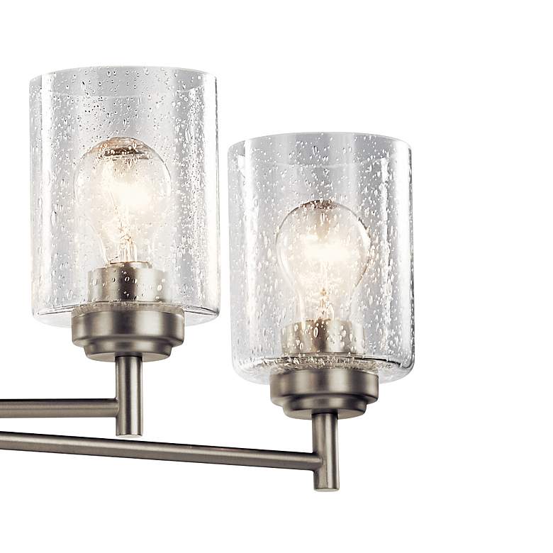 Image 2 Winslow 44 1/4" Wide Brushed Nickel 8-Light Chandelier more views