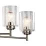 2_Winslow 44 1/4" Wide Brushed Nickel 8-Light Chandelier more views