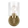 Winslow 9.25" 1-Light Wall Sconce in Natural Brass