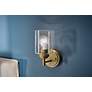 Winslow 9.25" 1-Light Wall Sconce in Natural Brass