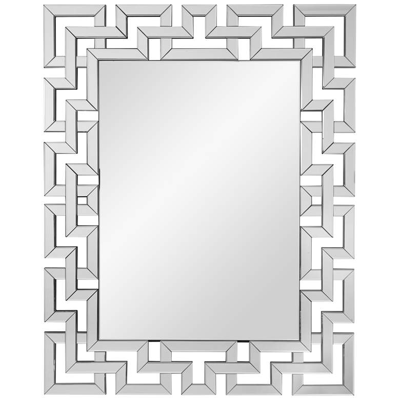 Image 1 Winslow Clear Mirror 39" x 48" Oversized Wall Mirror