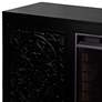 3_Winsterly Black LED Electric Fireplace w/ Media Storage more views