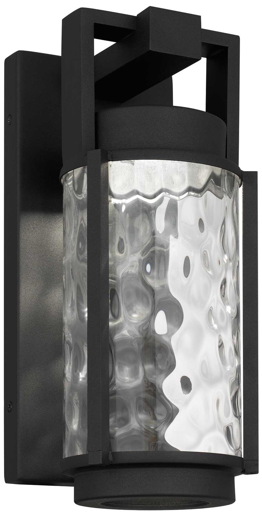 Winston 13" High Sand Black LED Outdoor Wall Light