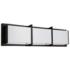 Winston 17" Wide Matte Black LED Bath Bar