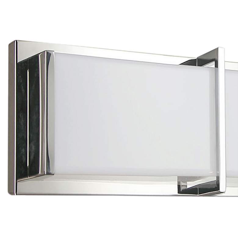 Image 2 Winston 17" Wide Polished Chrome LED Bath Bar more views