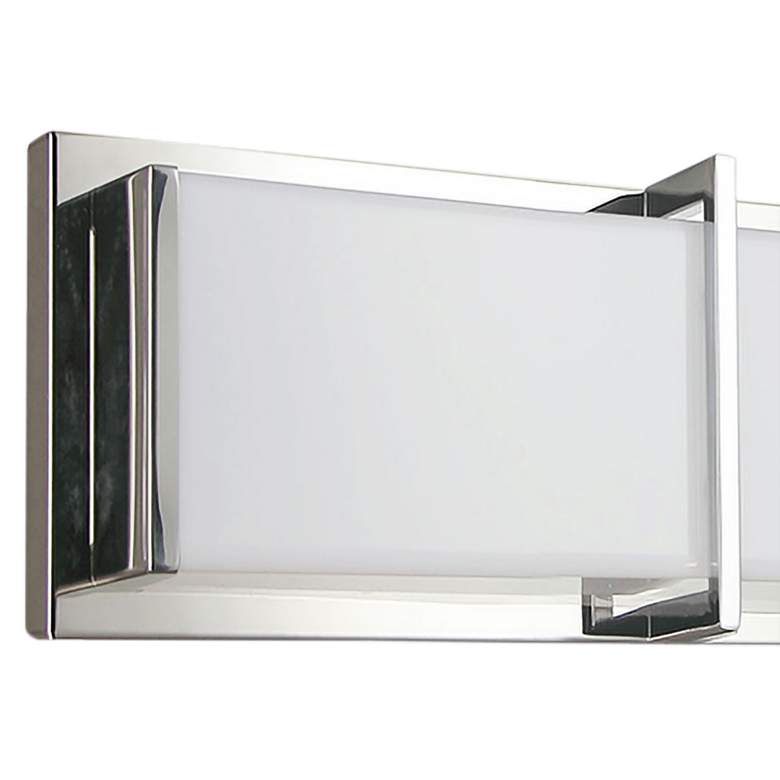 Image 2 Winston 17 inch Wide Polished Chrome LED Bath Bar more views