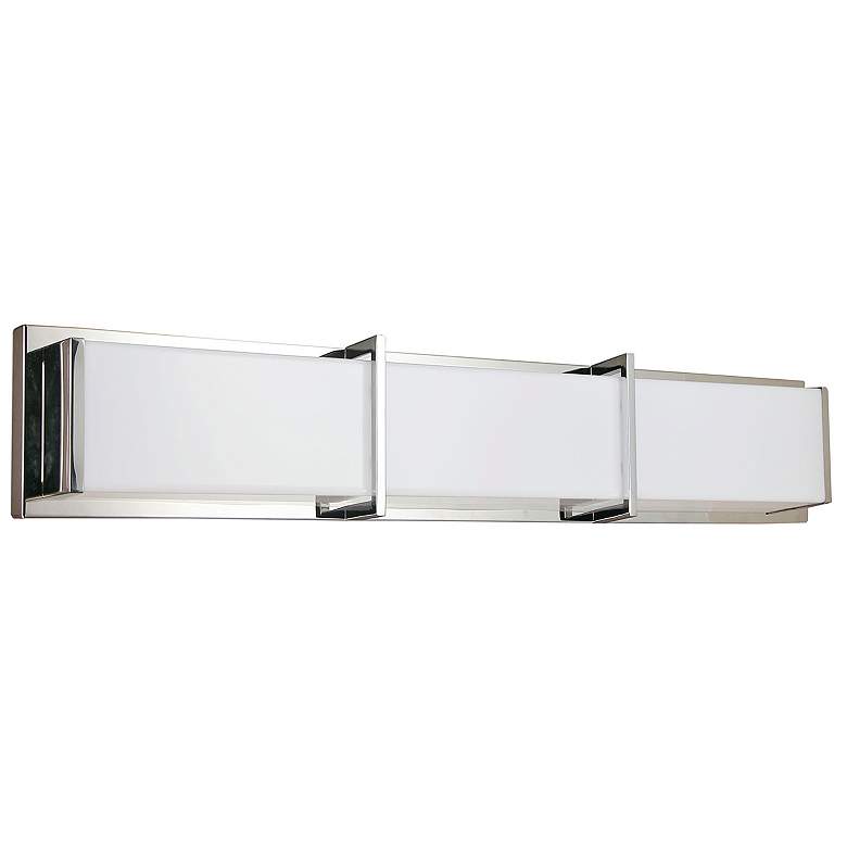 Image 2 Winston 24" Wide Polished Chrome LED Bath Bar