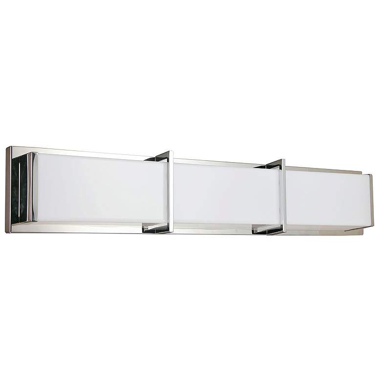 Image 2 Winston 24 inch Wide Polished Chrome LED Bath Bar