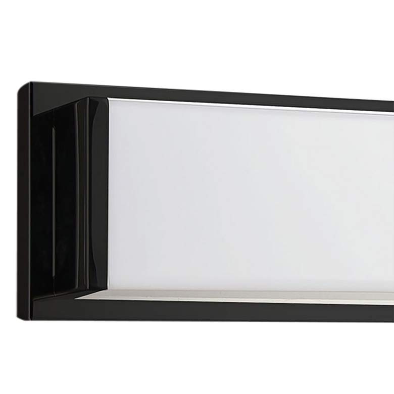 Image 3 Winston 46 1/4 inch Wide Matte Black LED Bath Bar more views